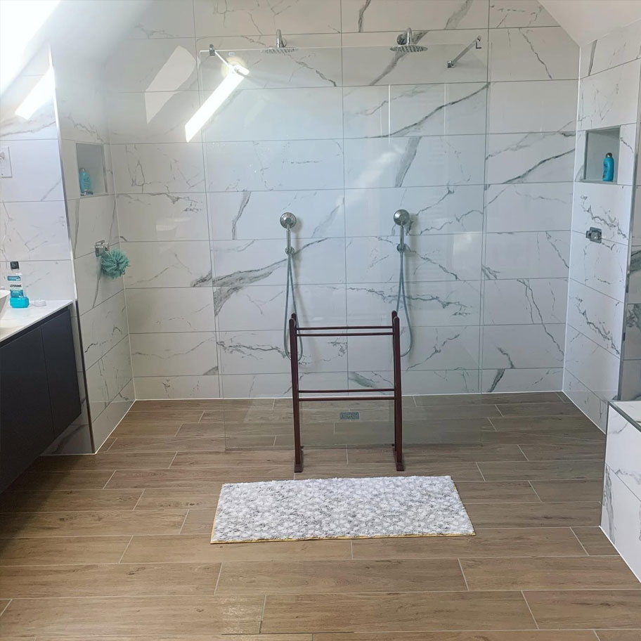 bathroom tiles wet room